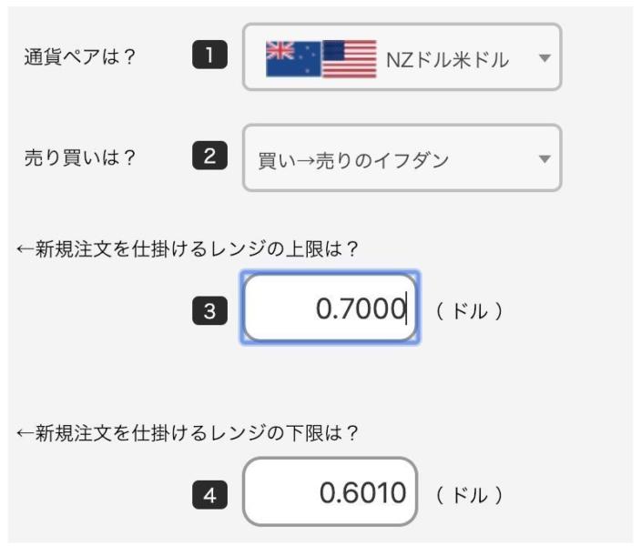 トラリピの設定1